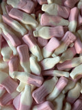 Bouteille milkshake fraise(100g)